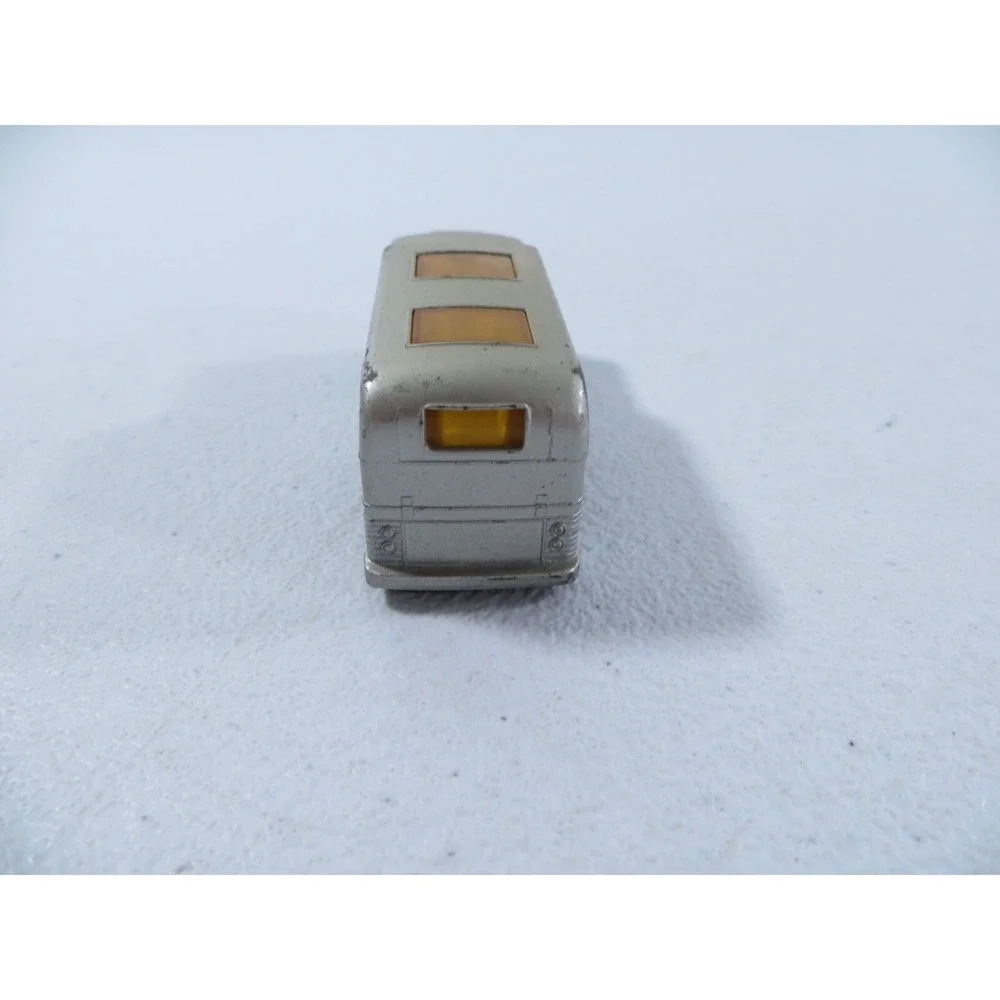 Vintage Matchbox‎ Series No. 66 Greyhound Coach Silver Lesney England